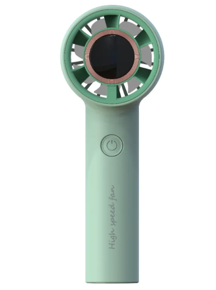 Breziva AeroGlow™ handheld beauty fan — stay fresh and glowing all day
